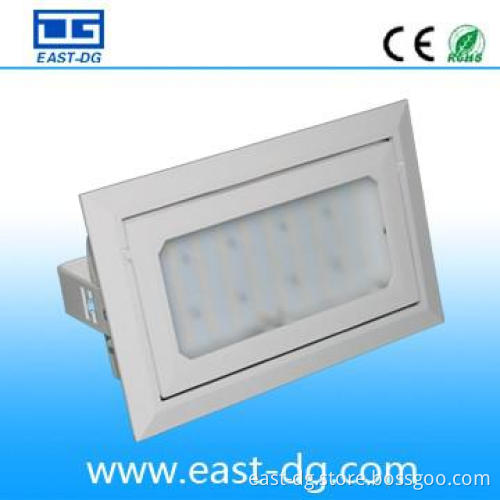 2013 new item Bridgelux shopping mall light 40W recessed led downlight